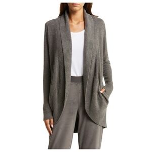 Barefoot Dreams CozyChic Lite open front cardigan. Size M.